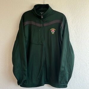 Antigua Oregon Ducks Zip Up Sweater